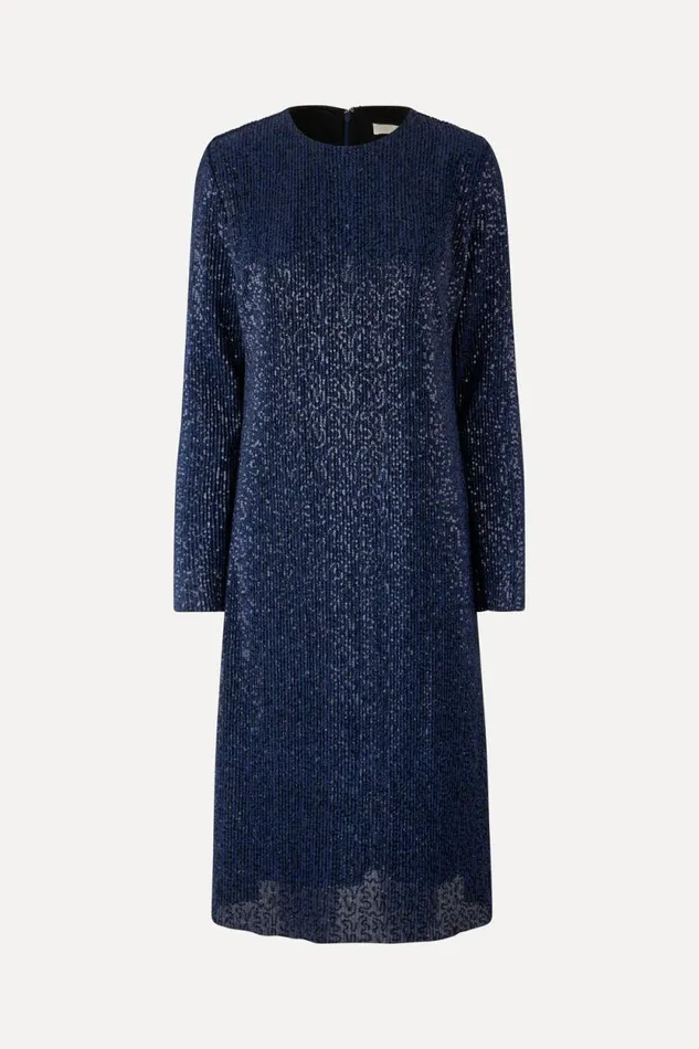 Stine Goya Exclusives Celsia Dress 8211 Navy 8211 Women
