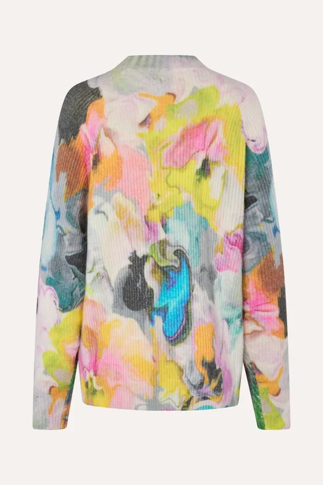 Stine Goya Knitwear SGReba Cardigan 8211 Liquified Orchid 8211 Women