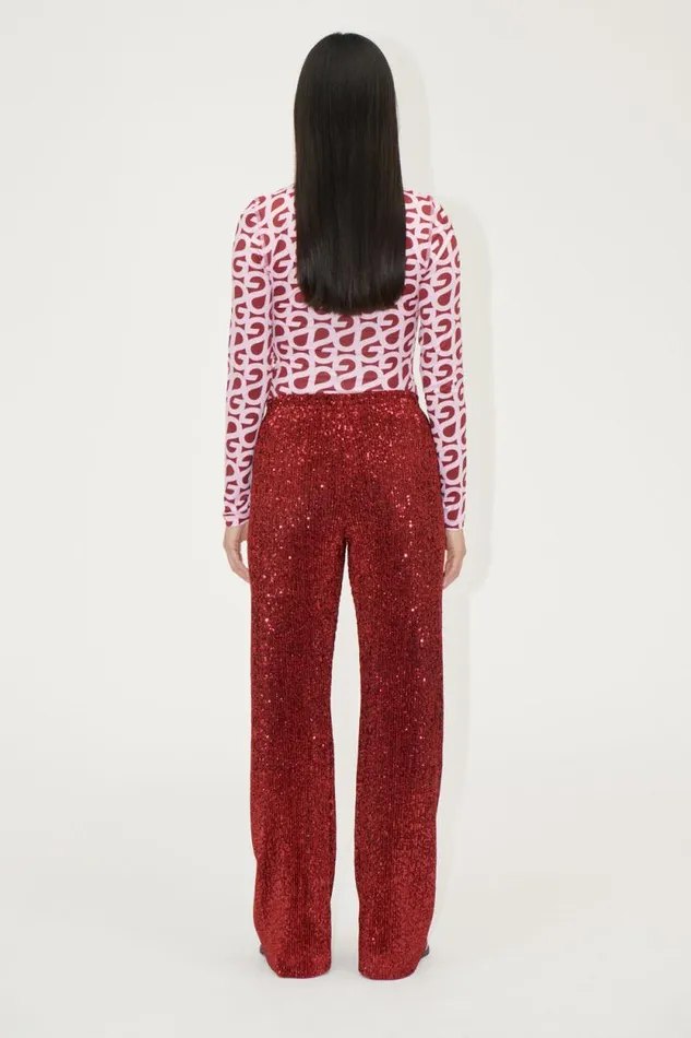 Stine Goya Pants Long Pants 8211 Bordeaux 8211 Women