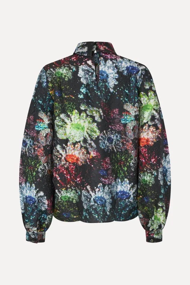 Stine Goya Tops and Shirts Ashley Blouse 8211 Glitter Bloom 8211 Women