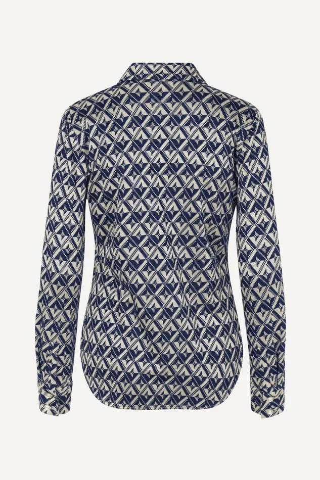 Stine Goya Tops and Shirts Sabina Shirt 8211 Pixelated Rhombus 8211 Women