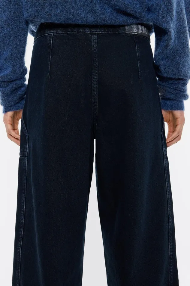STRAIGHT CROPPED 8211 Bluefin Black Jeans Blue Black Women Bimba Y Lola Trousers STRAIGHT CROPPED 8211 Bluefin Black Jeans Blue Black Women Bimba Y Lola Trousers