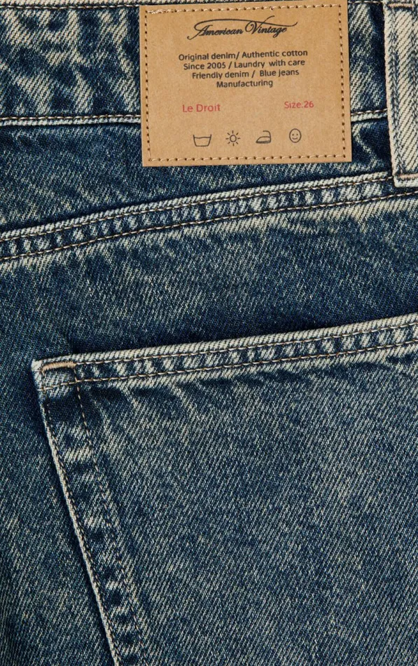 Straight Leg Jeans Joybird Dirty Vintage Women American Vintage Jeans Straight Leg Jeans Joybird Dirty Vintage Women American Vintage Jeans