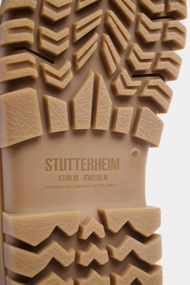 Suede Boots Women Stutterheim Patrol Zip Boot Suede TobaccoFudge
