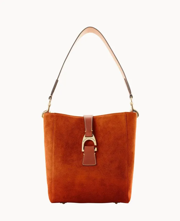 Suede Brynn Amber Woman Dooney and Bourke Shoulder Bags