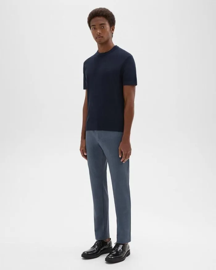 Suits Men Theory Zaine Pant In Printed Precision Ponte Dusty Blue Mel Suits Men Theory Zaine Pant In Printed Precision Ponte Dusty Blue Mel