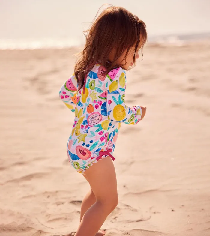 Summer Fruit Baby Rashguard Swimsuit Hatley