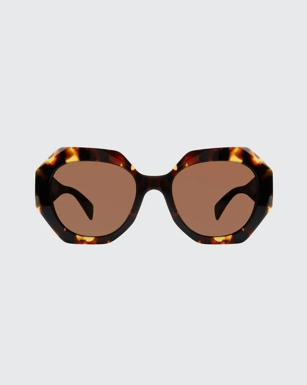 Sunglasses Women Rag and Bone Brandi Havana