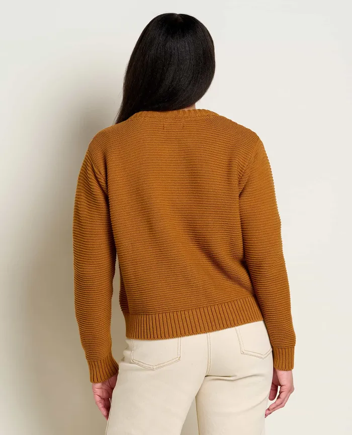 Sweaters Bianca Crew Cardigan Cardamom 8211 ToadandCo Women8217s