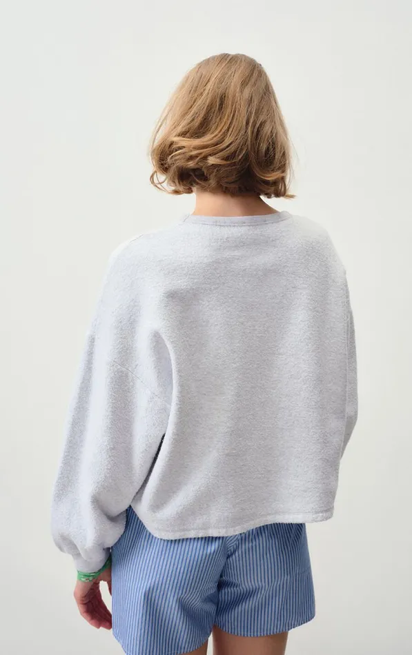Sweatshirt Bobypark Arctic Melange Women American Vintage Sweatshirts