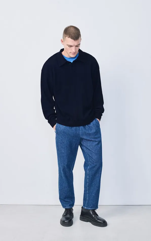 Sweatshirt Ryvy Navy Men American Vintage Sweatshirts Sweatshirt Ryvy Navy Men American Vintage Sweatshirts