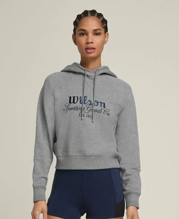 Sweatshirts Women Wilson Sideline Hoodie Medium Gray Heather
