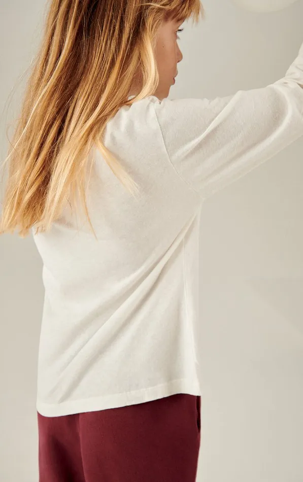 TShirt Gamipy White Kids American Vintage Long Sleeve TShirts TShirt Gamipy White Kids American Vintage Long Sleeve TShirts
