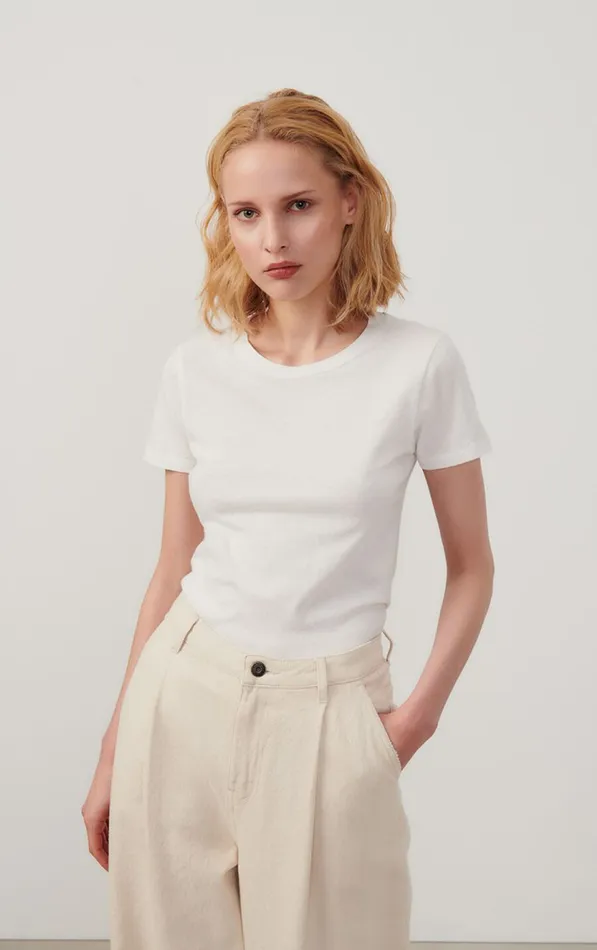 TShirt Gamipy White Women American Vintage Short Sleeve TShirts