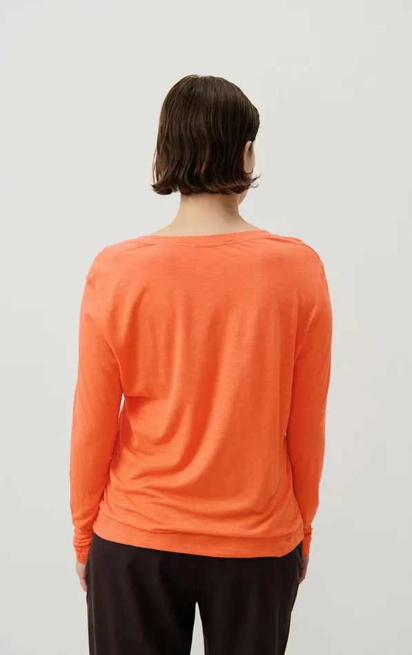 TShirt Jacksonville Butternut Mottled Women American Vintage Long Sleeve TShirts TShirt Jacksonville Butternut Mottled Women American Vintage Long Sleeve TShirts