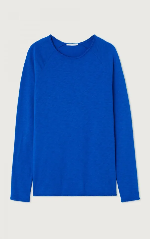 TShirt Sonoma Prussian Blue Vintage Men American Vintage Long Sleeve TShirts TShirt Sonoma Prussian Blue Vintage Men American Vintage Long Sleeve TShirts