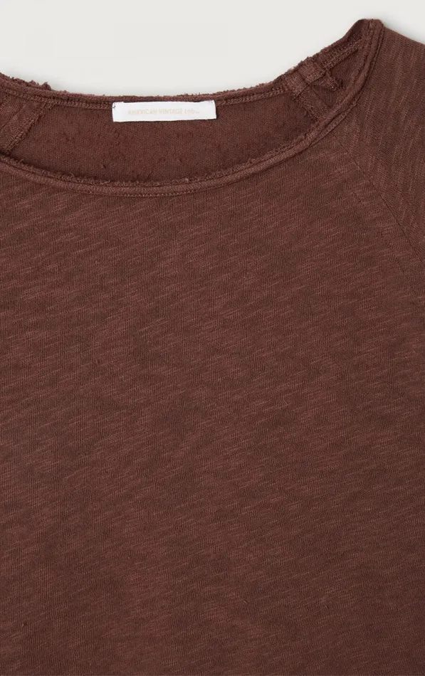 TShirt Sonoma Vintage Choco Women American Vintage Long Sleeve TShirts