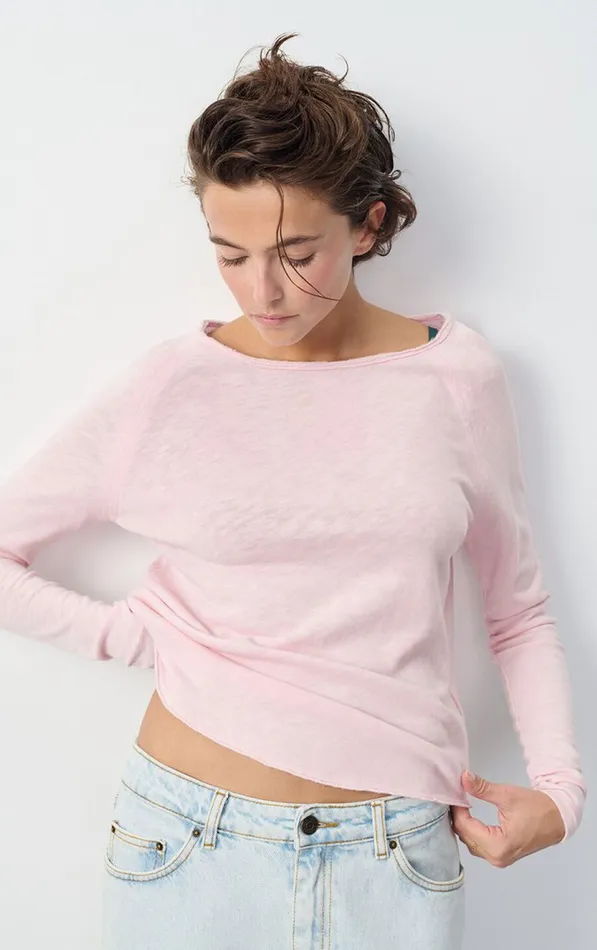 TShirt Sonoma Vintage Marshmallow Women American Vintage Long Sleeve TShirts