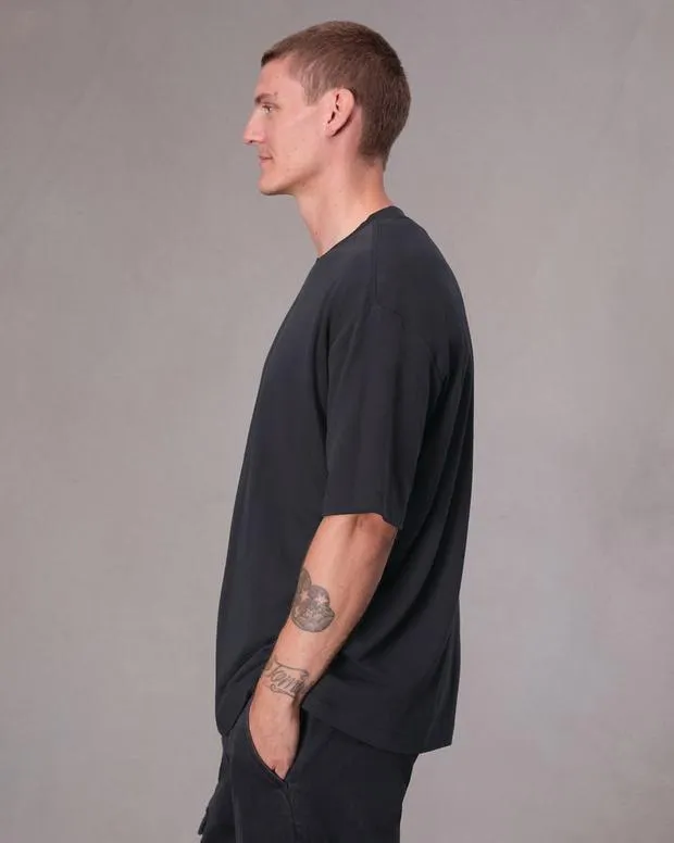 TShirts and Henleys Men Rag and Bone Cliff Jersey Tee Black