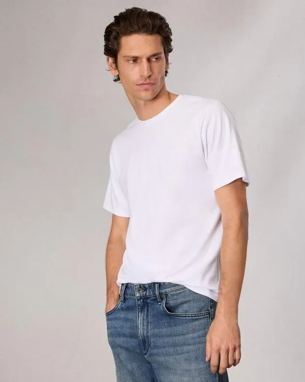TShirts and Henleys Men Rag and Bone Pima Cotton TShirt White