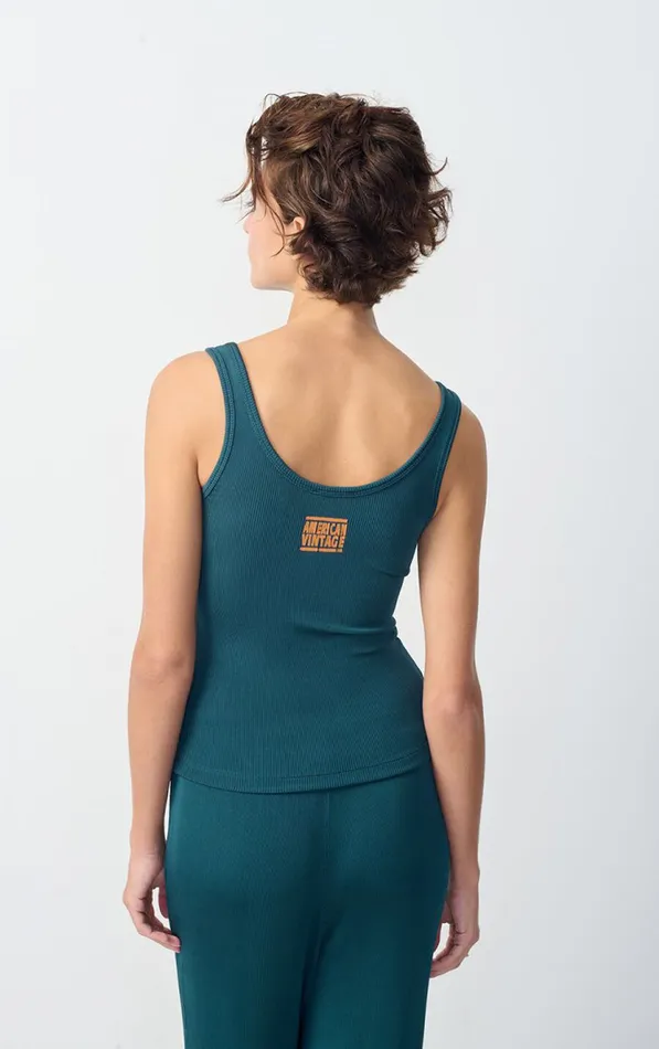 Tank Top Azyro Petrol Women American Vintage Tops and Tanktops Tank Top Azyro Petrol Women American Vintage Tops and Tanktops