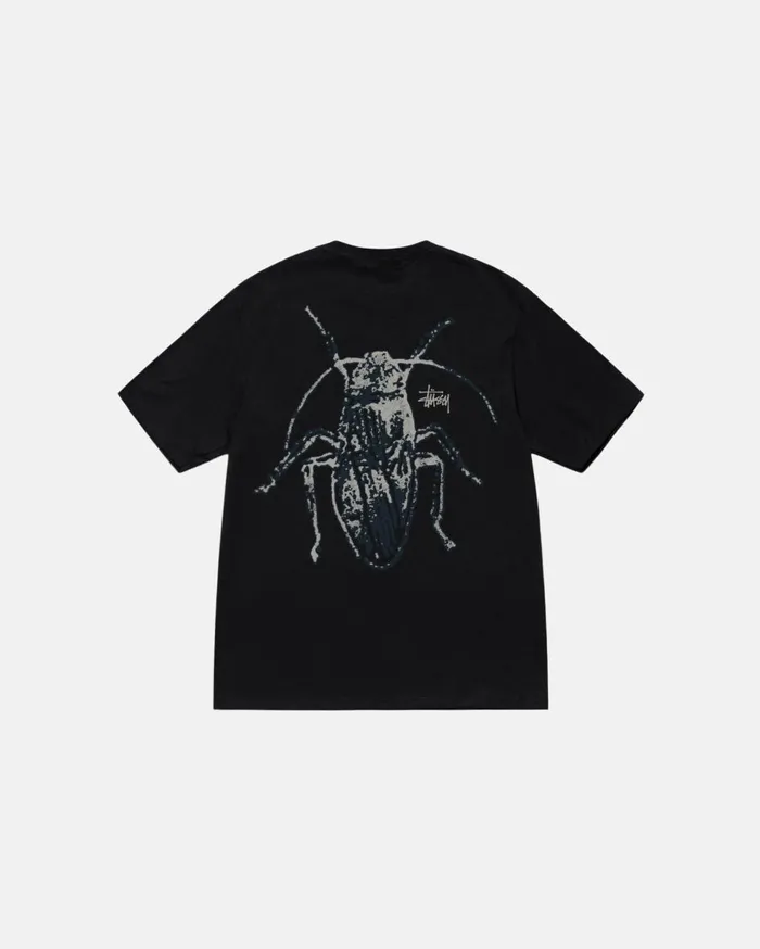Tees MenWomen Stussy ROACH TEE Black