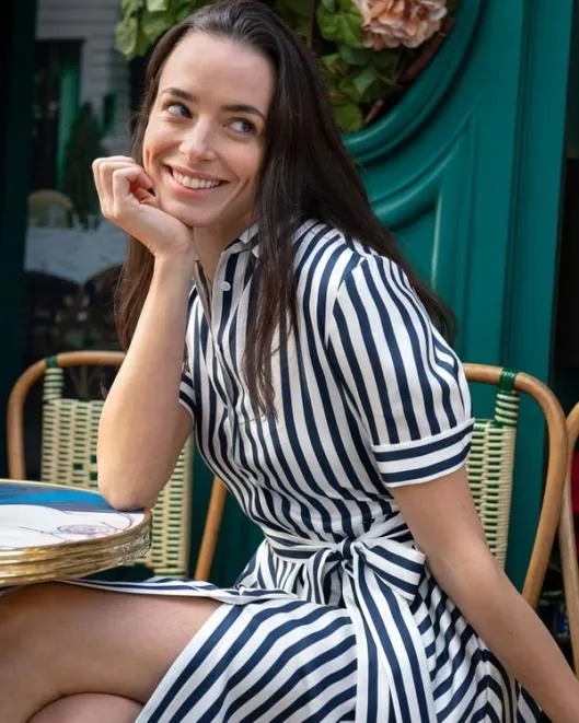 The Amalfi Stripe Silk Shirtdress With Belt Women Jumpsuits Lilysilk Dresses