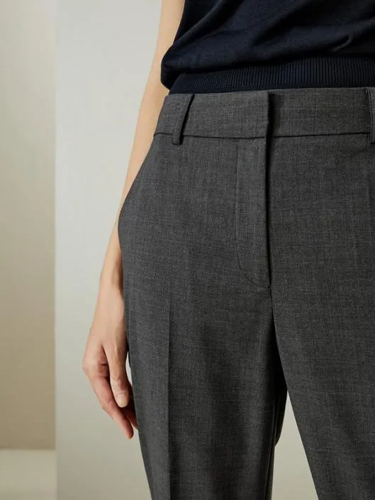 The Dolce Vita Trousers 8211 Luxurious Full Length Italian Wool Pants For The Stylish And Sophisticated Women Lilysilk Knitwear