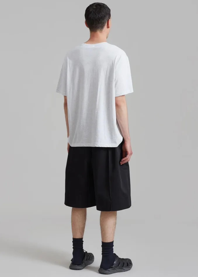 The Frankie Shop Bottoms Adan Bermuda Shorts 8211 Black 8211 Men