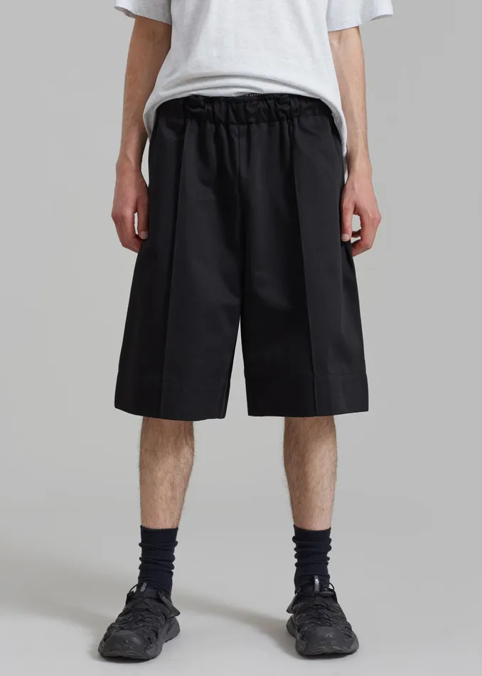 The Frankie Shop Bottoms Adan Bermuda Shorts 8211 Black 8211 Men