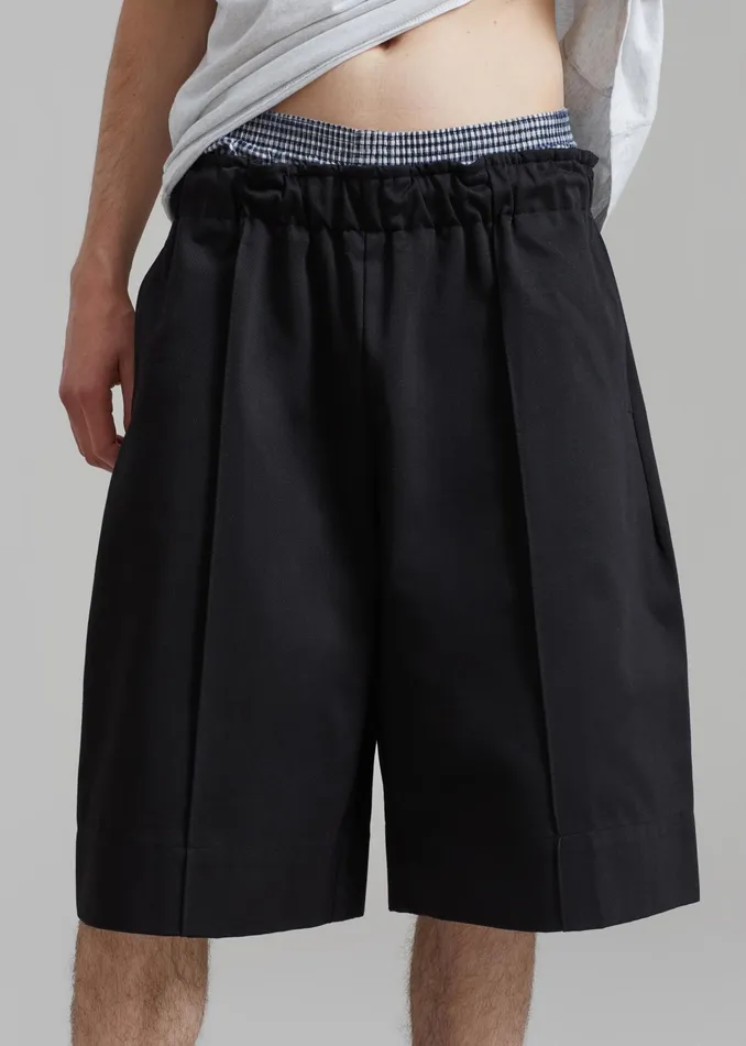 The Frankie Shop Bottoms Adan Bermuda Shorts 8211 Black 8211 Men