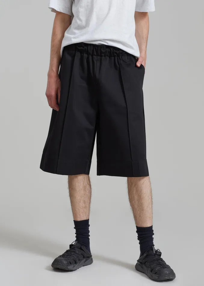 The Frankie Shop Bottoms Adan Bermuda Shorts 8211 Black 8211 Men