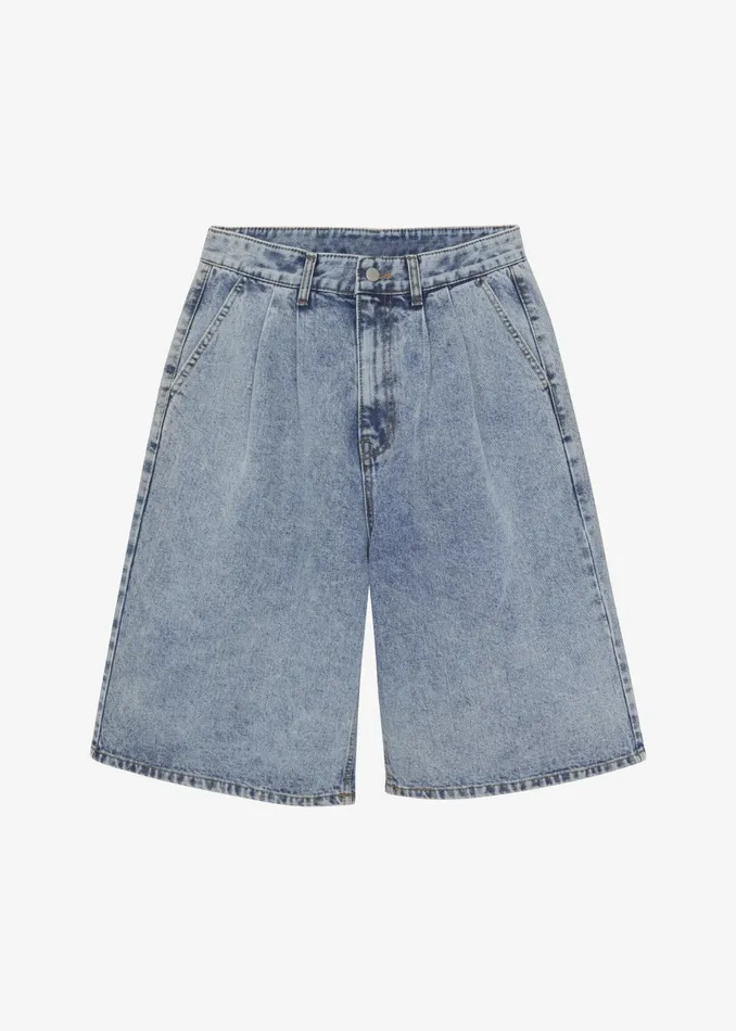 The Frankie Shop Bottoms Otto Denim Bermuda Shorts 8211 Blue 8211 Men