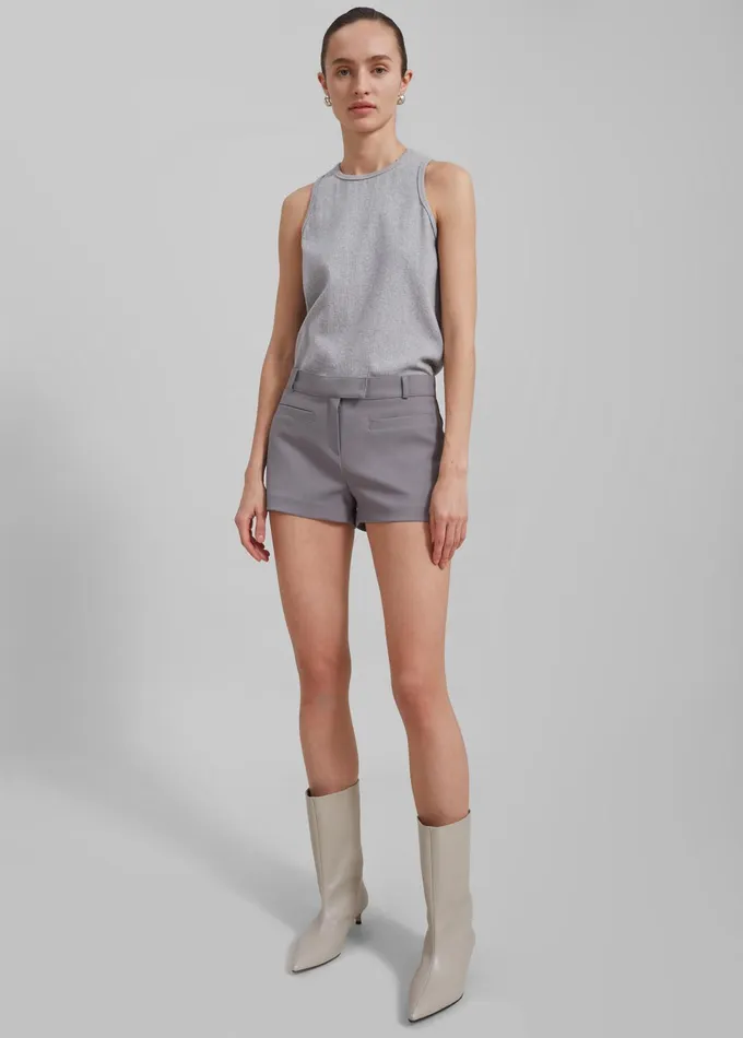 The Frankie Shop Bottoms Pia Hot Pants 8211 Grey 8211 Women