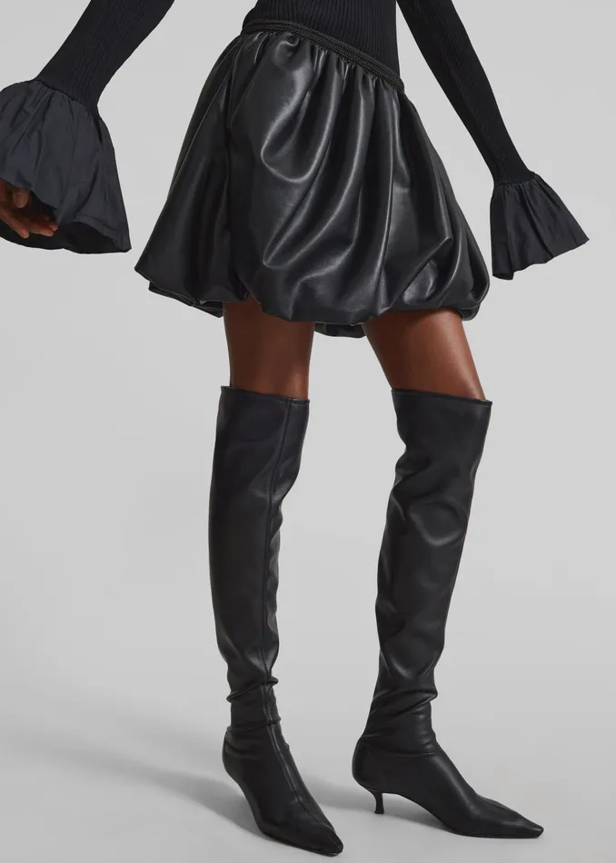 The Frankie Shop Bottoms Rotate Balloon Skirt 8211 Black 8211 Women