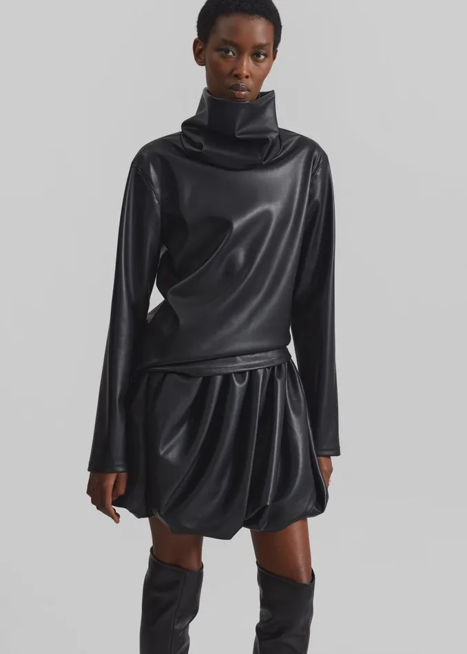The Frankie Shop Bottoms Rotate Balloon Skirt 8211 Black 8211 Women