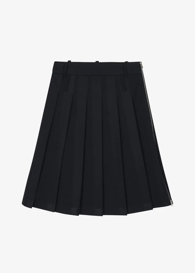 The Frankie Shop Bottoms Sarina Pleated Skirt 8211 Black 8211 Women