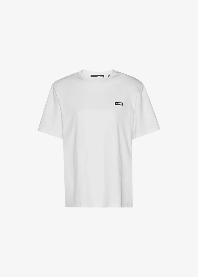 The Frankie Shop Tops Rotate Oversized TShirt 8211 Bright White 8211 Women