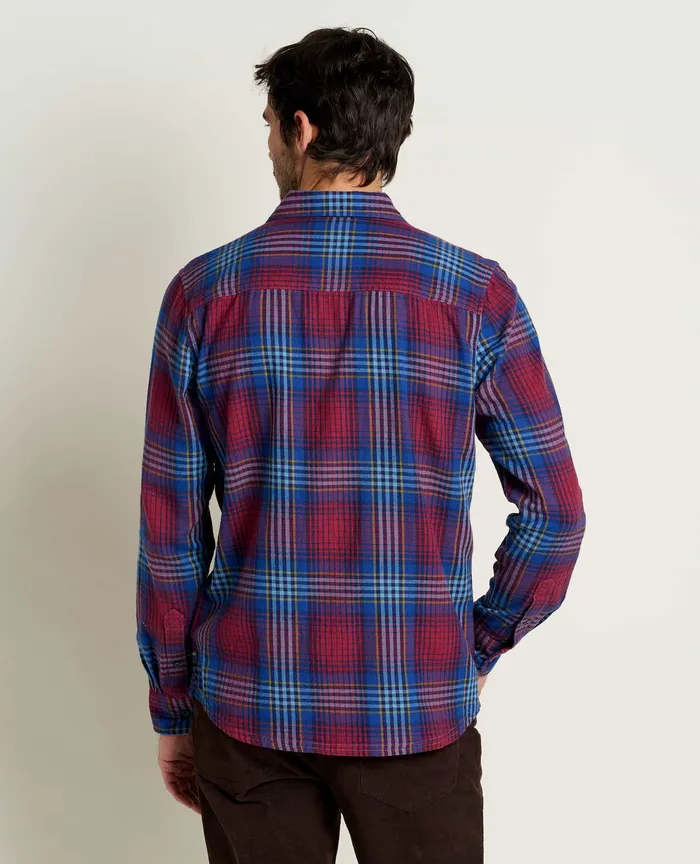 ToadandCo Creekwater Flannel Shirt Garnet Men8217s Shirts