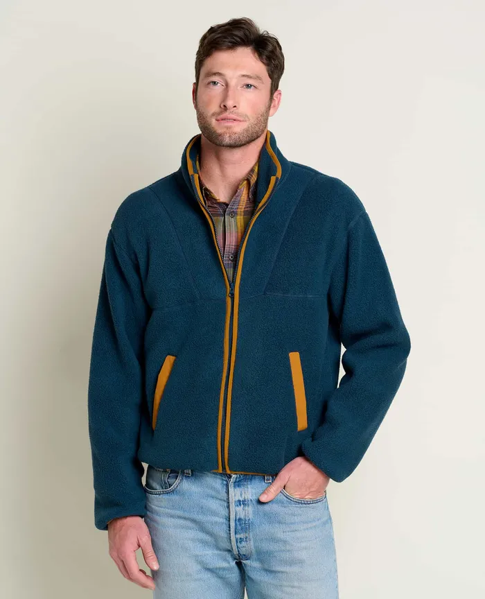 ToadandCo Jackets and Layers Men8217s Men8217s Campo Fleece Zip Jacket Midnight ToadandCo Jackets and Layers Men8217s Men8217s Campo Fleece Zip Jacket Midnight