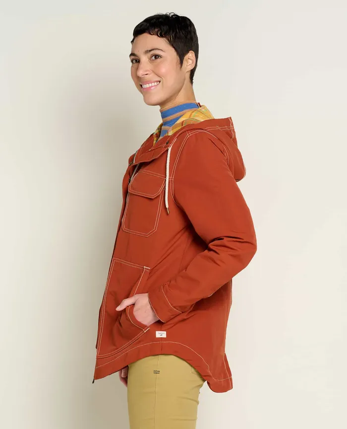ToadandCo Jackets and Layers Women8217s Women8217s Forester Pass Parka Cinnamon