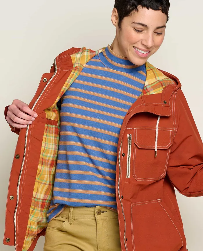 ToadandCo Jackets and Layers Women8217s Women8217s Forester Pass Parka Cinnamon