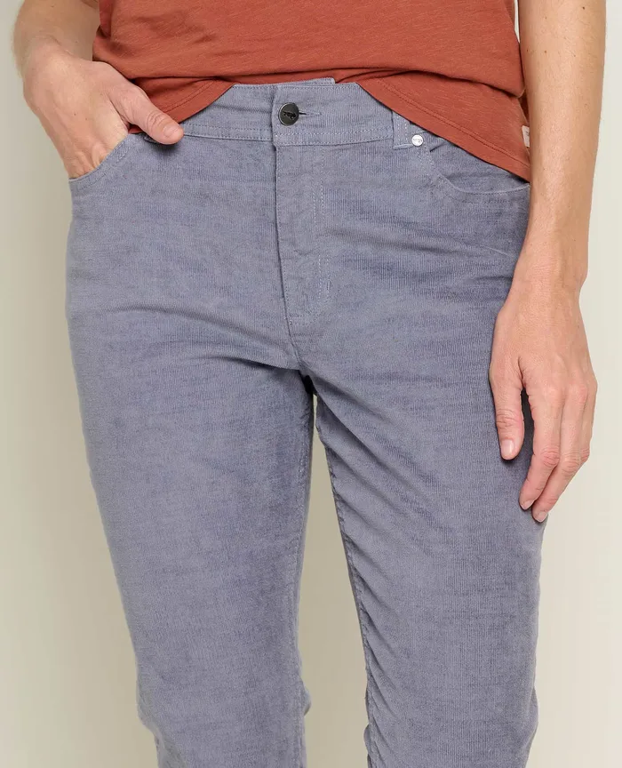 ToadandCo Pants Women8217s Karuna Cord 5 Pocket Skinny Pant Storm
