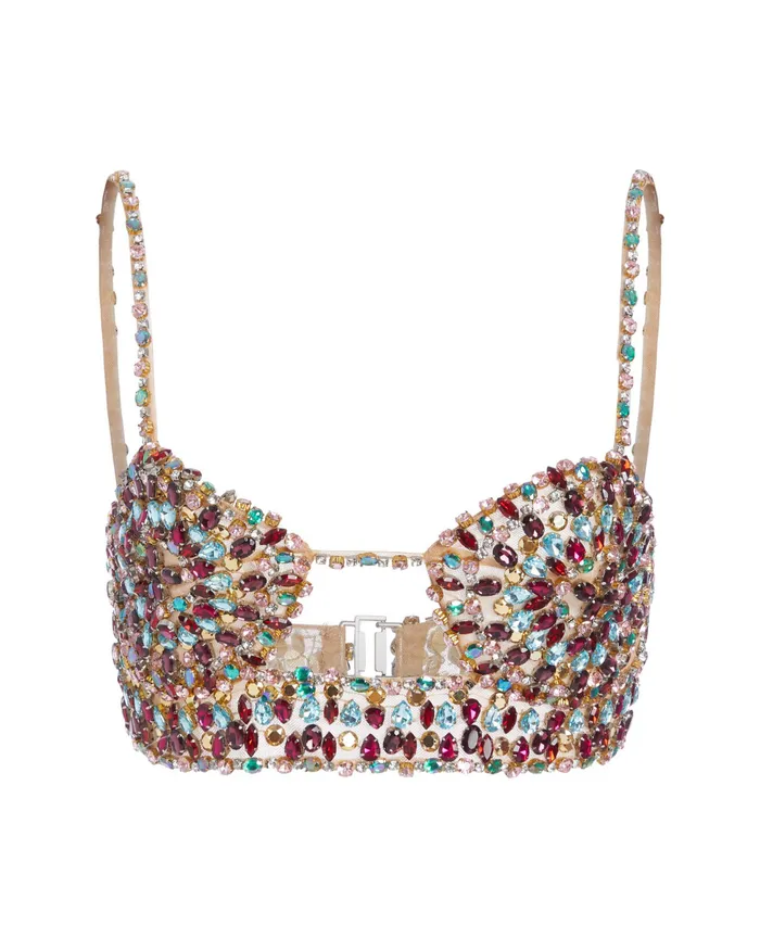 Tops and Bodysuits Women PatBO PREORDER HandBeaded Bralette