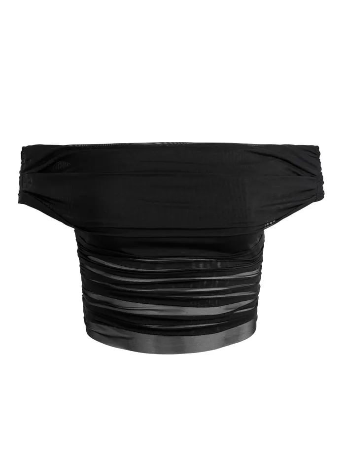 Tops Women Alice Olivia Isadola Top Black