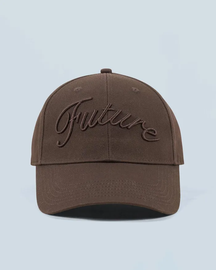 Tote Bags From Future Future Curved Visor Cap Chocolate