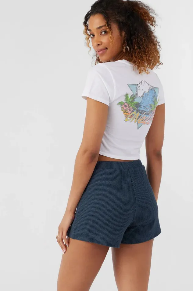 TOUR WAFFLE KNIT LOUNGE SHORTS Women O039NEILL Collections