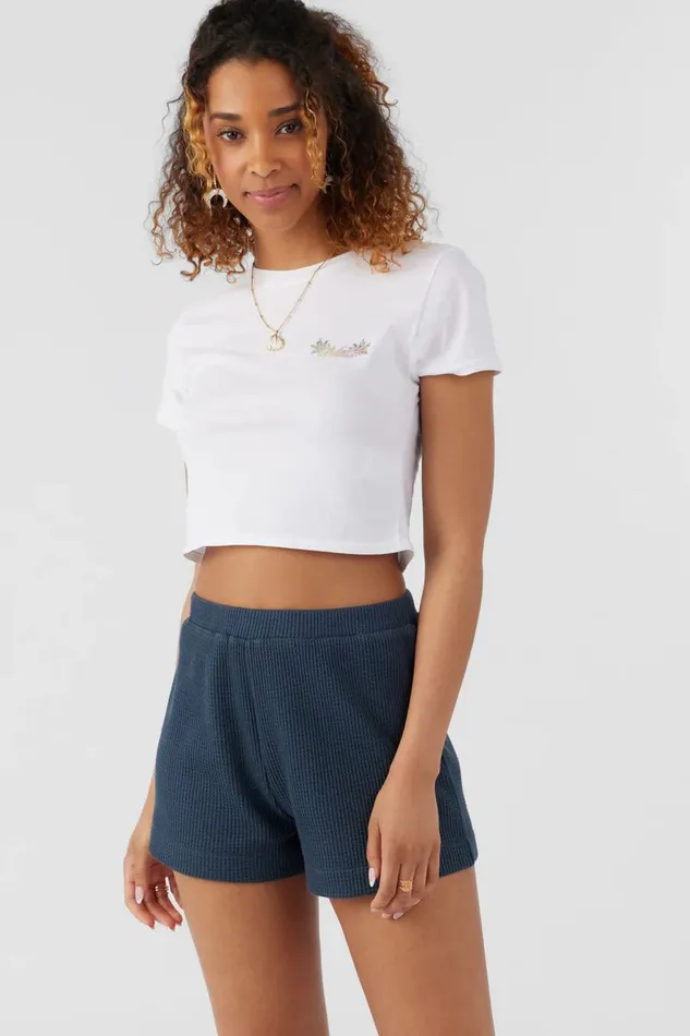 TOUR WAFFLE KNIT LOUNGE SHORTS Women O039NEILL Collections