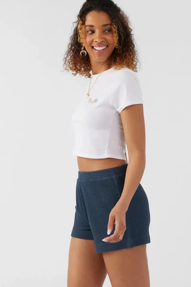 TOUR WAFFLE KNIT LOUNGE SHORTS Women O039NEILL Collections