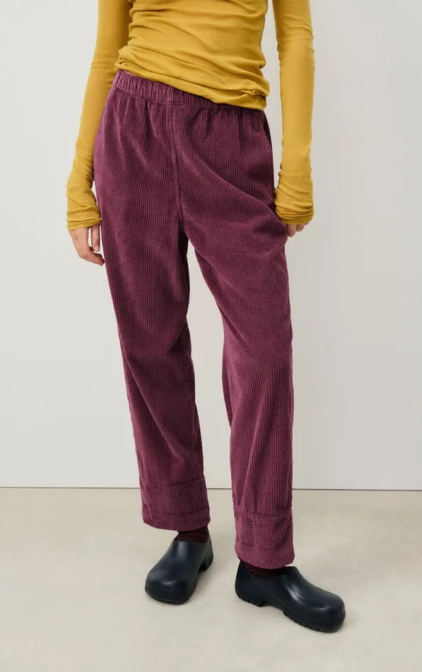 Trousers Padow Vintage Purple Women American Vintage Trousers